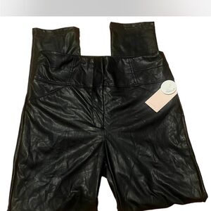 Black Straight Leg Women's Pants